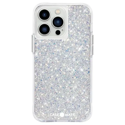 CASE-MATE  - Twinkle Hardshell Case W/ Antimicrobial for Iphone 13 Pro - Stardust
