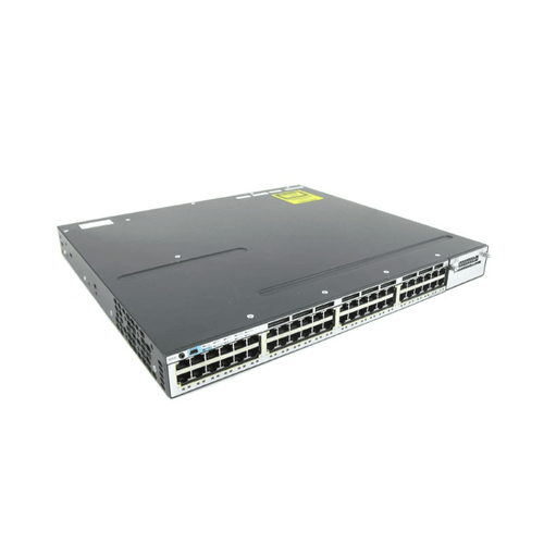 REFURBISHED GOOD Cisco WS-C3750X-48PF-S 48 por POE with 1100WAC power supply