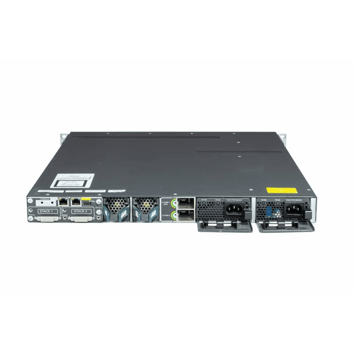 REFURBISHED GOOD Cisco WS-C3750X-24T-L 24 port stackable switch with power supply