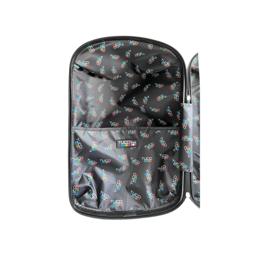 VALISE HARD POUR ENFANTS DASHMOBILE ITALIE DE TUCCI – 20 PO – JAUNE