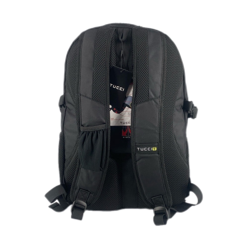 Tucci Turbo Backpack Jacquard-Black