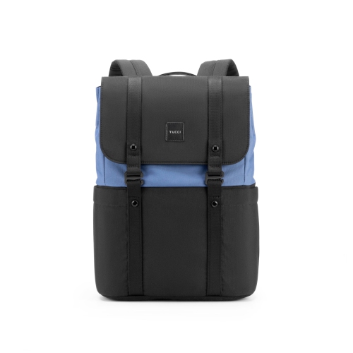TUCCI  Italy-Trailtote-Backpack (Black-Blue )