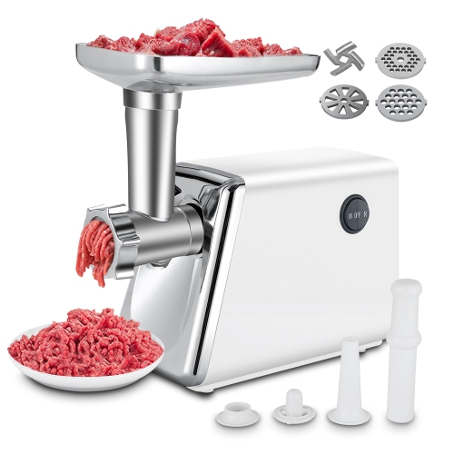 axGear Electric Meat Grinder Sausage Maker Stuffer Beef Pork Stainless Food Mincer