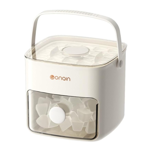 axGear Ice Cube Box Portable Storage Tray with Cover