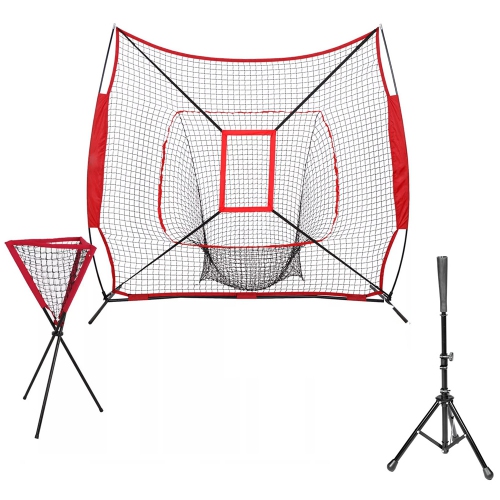Image 1 de 10.. Support pour tee-shirt d'entraînement de balle molle Striping Pitching Backstop d'AxGear