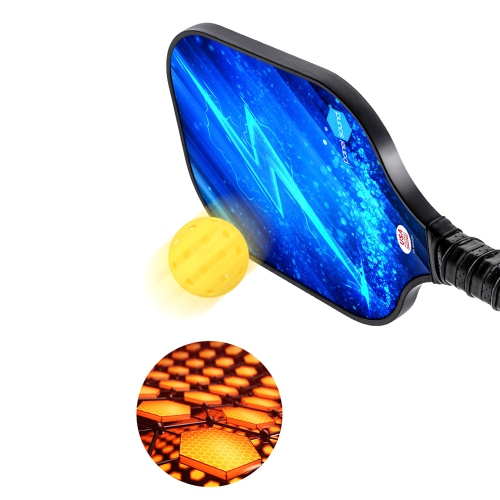 axGear Pickleball Paddle Fiberglass Set USAPA Approved Fiberglass Rackets with Balls