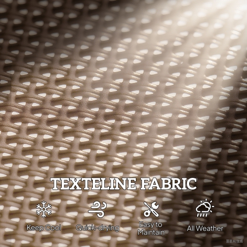 Outsunny 3-Seat Outdoor Glider Chair, Patio Glider Outdoor Rocking Chair with Steel Frame, Sling Fabric Seat for Garden, Backyard, Lawn, Light Mixed