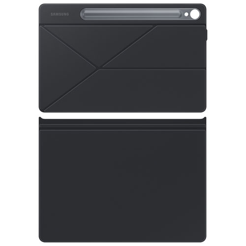 Samsung Smart Book Cover Case for Galaxy Tab S9/S9 FE - Black by SAMSUNG - Open Box condition - Image 2