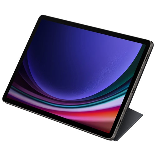 Samsung Smart Book Cover Case for Galaxy Tab S9/S9 FE - Black by SAMSUNG - Open Box condition - Image 6