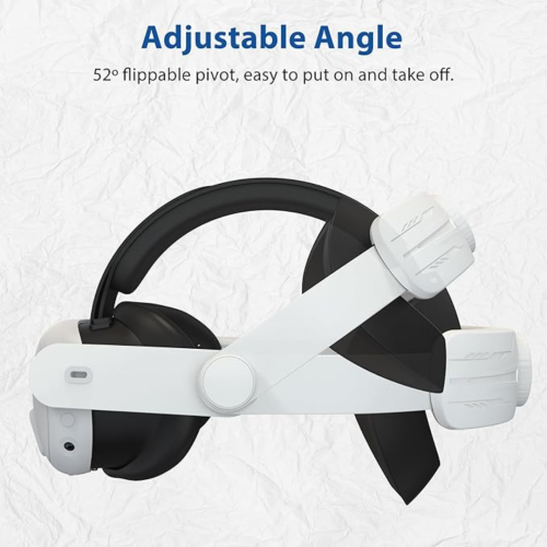 Head Strap Accessories Compatible with Quest 3S/3 DOBEWINGDELOU Replacement Elite Strap for Enhanced Comfort Adjustable Support with PU Sponge Pad