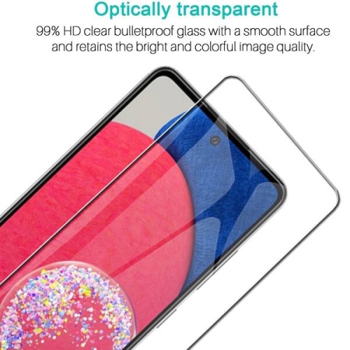 [2 PACK] Protecteur d'écran en verre trempé pour Galaxy A14 5G de Samsung Protecteur d'écran en verre trempé – Marque adaptée aux étuis