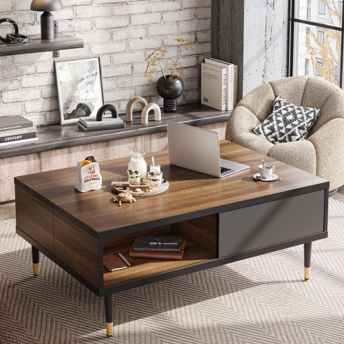 Bestier 80" Media Console, Mid Century Modern TV Stand for 85 inch tv, Entertainment Center with Storage