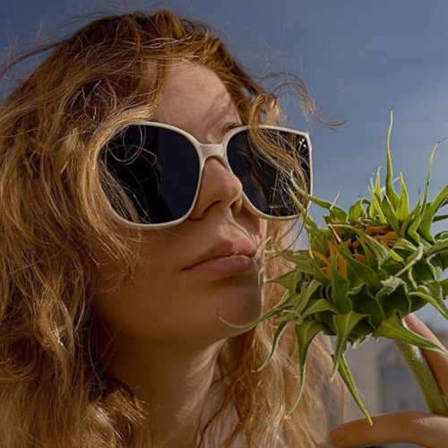 TIJN Polarized Sunglasses Women Men Oversized,UV Protection Sun Glasses Trendy Style,Large Square Shades,Big Frame Shady Rays