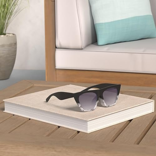 Oversized Square Cateye Polarized Sunglasses for Women Men Big Trendy Sunnies SJ2115