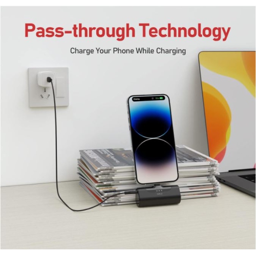 Chargeur portatif LinkPod 4 d'iWALK 4500&nbsp;mAh [paquet de 1] NOIR - Petit et mignon bloc-piles