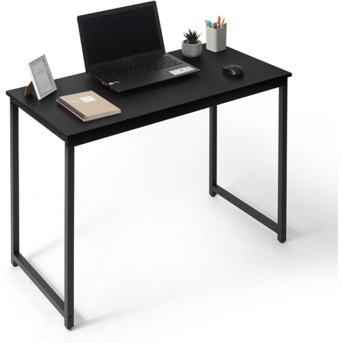 CAPHAUS  40 Inch Computer Desk, Home Office Desk Furniture, Modern Work Desk, Writing Desk for Small Space, Simple Desk for Home Use & Office, PC