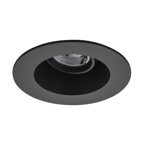 6 Pack Round 4 Inch Black LED Recessed Downlight – 4000K, Dimmable, IC & Wet Location Rated, 36° Beam, 5-Year Warranty