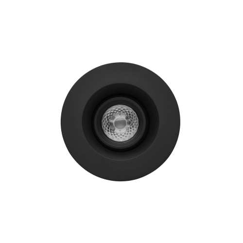 6 Pack Round 4 Inch Black LED Recessed Downlight – 4000K, Dimmable, IC & Wet Location Rated, 36° Beam, 5-Year Warranty