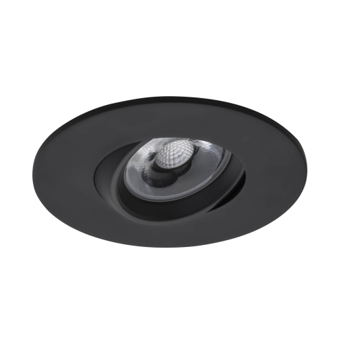 12 Pack Round 3 inch Black LED Recessed Downlight – 4000K, Dimmable, IC & Wet Location Rated, 36° Beam, 5-Year Warranty