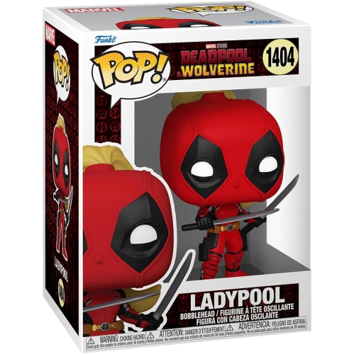 Pop Marvel Deadpool & Wolverine 3.75 Inch Action Figure - Ladypool #1404