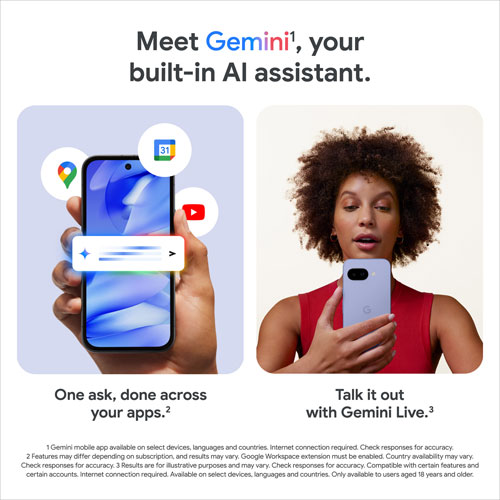 Pixel 9a de 128 Go de Google - Porcelaine - Déverrouillé