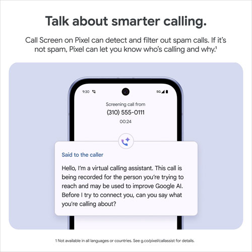 Google Pixel 9a 256GB - Iris - Unlocked