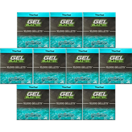 Gel Blaster Gellets - Official Refill Ammo for Gel Blasters - Increased Blasting Performance and Accuracy - Non-Toxic, No Cleanup, Stain-Free