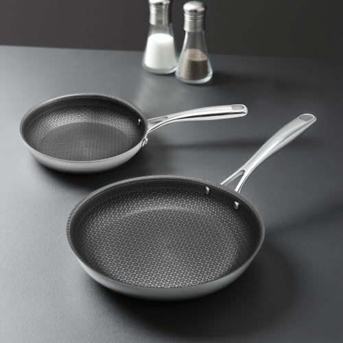 Ensemble de 2 moules antiadhésifs en nid d'abeille de KUCHT Culinary Professional