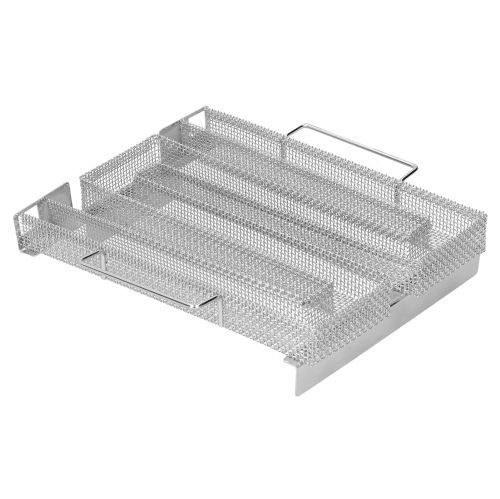 Low M Shaped Cold Smoke Generator Barbecue Net Stainless Steel Smoker Tray for Cold/Hot Smoking
