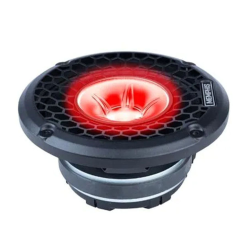 Haut-parleur coaxial de 6,5&nbsp;po SRXP62WTV2 de Memphis Audio avec haut-parleur d'aigus RVB à pavillon LED
