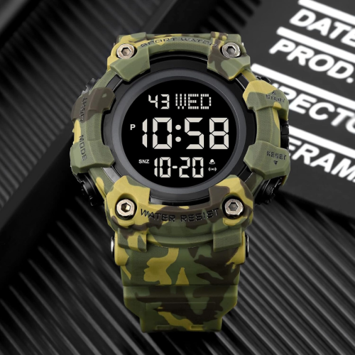 Big Dial Digital Watch S Shock Men Military Army Watch Water Resistant LED Sports Watches