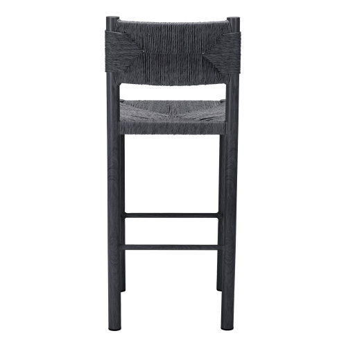 Tabouret de bar Iska, noir