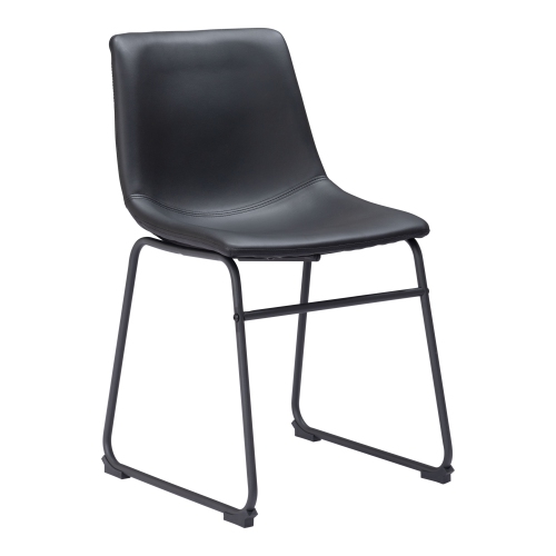 Chaise de salle à manger intelligente, noire