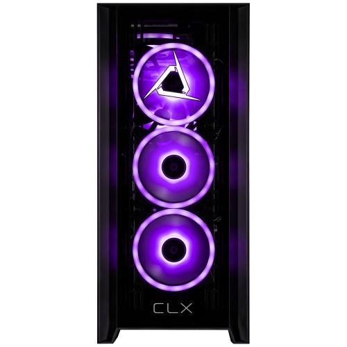 CLX SET Gaming Desktop - Liquid Cooled AMD Ryzen 7 9800X3D 4.7GHz 8-Core CPU, 32GB DDR5 Memory, RTX 4070 SUPER 12GB GDDR6X Graphics, 1TB SSD, 4TB