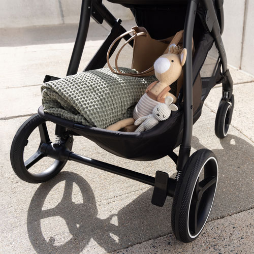 Evenflo Shyft Intuiti Travel System with Revolve180 LiteMax NXT Infant Car Seat - Black