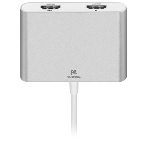 Open Box Insignia USB 3.0 to Dual HDMI with 4K Adapter