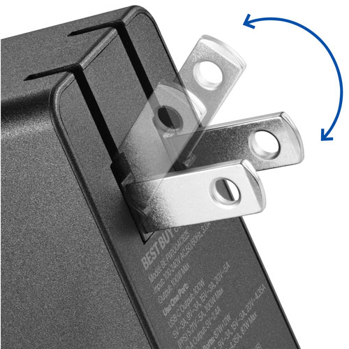 Best Buy Essentials 100W USB-C/USB-A Wall Charger Kit - Only at Best Buy