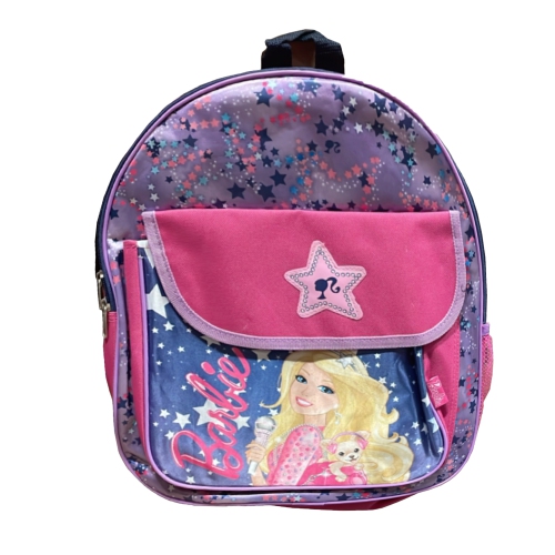 Barbie 15 Inch Durable Backpacking Child School Shoulder Backpack for Kids