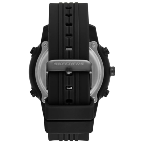 Skechers Men's Wilkie Quartz Silicone Analog-Digital Sports Watch