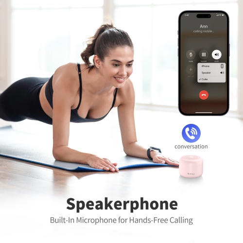 Bobtot Portable Bluetooth Speakers with Strap, Wireless IPX5 Waterproof Mini Speaker with Loud Stereo Sound, 20 Hours Playtime, Rechargeable Battery,