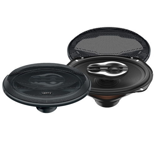 Haut-parleurs à 3 voies de 6 x 9&nbsp;po série NEO SPL Show de Hertz SX 690,1 avec grilles