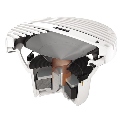 Haut-parleur d'extrêmes graves LED RVB de 10 po 500 W 2 ohms pour sports nautiques HMS 10 S2-LD-SW de Hertz