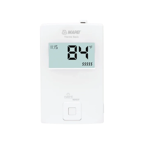 Mapei Thermo Basic Non-programmable Thermostat 2855401 Built-in GFCI