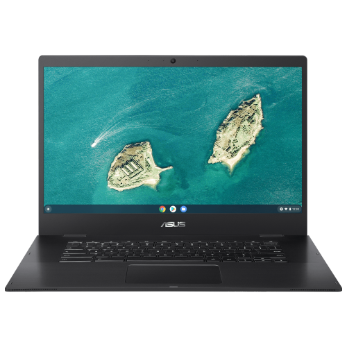 ASUS Chromebook CX1 Laptop, 15.6" FHD NanoEdge Display, Intel Celeron N4500 Processor, 64GB eMMC Storage, 8GB RAM, ChromeOS, Transparent Silver,