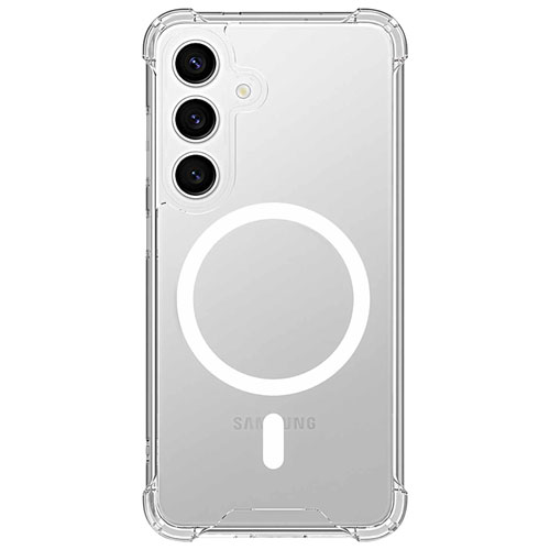Étui rigide ajusté robuste DropZone de Blu Element pour Galaxy S25 Plus - Transparent