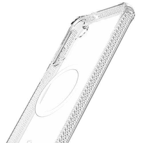 Itskins Hybrid_R Fitted Hard Shell Case for Galaxy S25 - Transparent