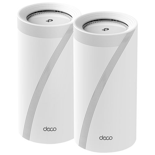 TP-Link Deco BE65 BE11000 Whole Home Mesh Wi-Fi 7 System - 2 Pack