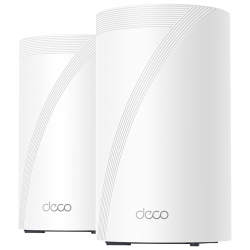 TP-Link Deco BE65 BE11000 Whole Home Mesh Wi-Fi 7 System - 2 Pack