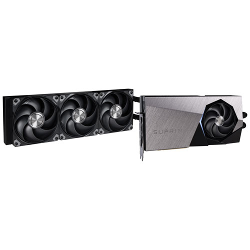 MSI GeForce RTX 5080 Suprim Liquid 16GB GDDR7 Video Card