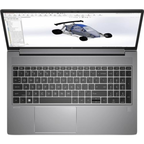 HP ZBook Power 15 G9 Workstation Laptop (2022) | 15.6" 1920x1080 FHD | Core i7 - 12800H - 512GB SSD Hard Drive - 16GB RAM - Nvidia RTX A1000 | 14 cores @ by HP - Refurbished condition - Image 2